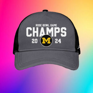 Michigan Football 2024 Rose Bowl Game Champions Hat