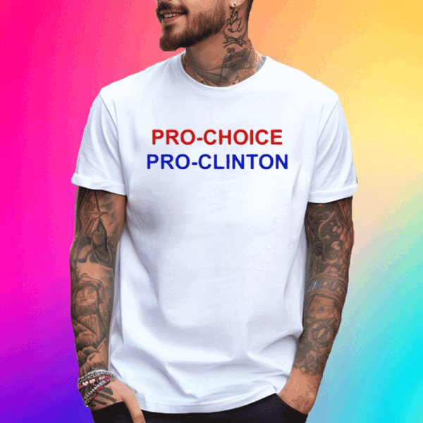 Aubrey Plaza Pro Choice Pro Clinton T Shirt