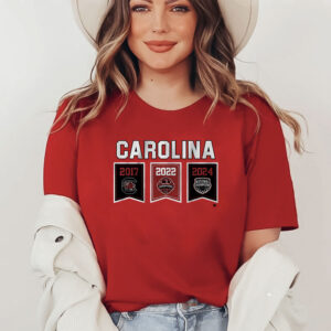 South Carolina Women’s Basketball 2024 Championship Banners Shirt