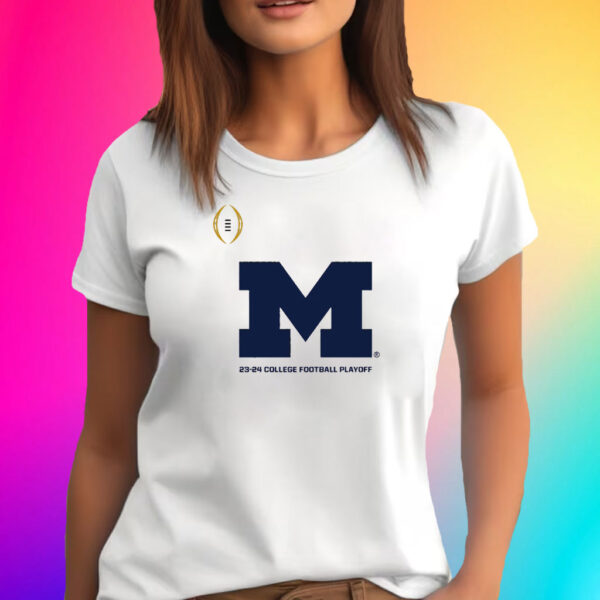 College Football Playoff #1 Michigan Grey Shirts