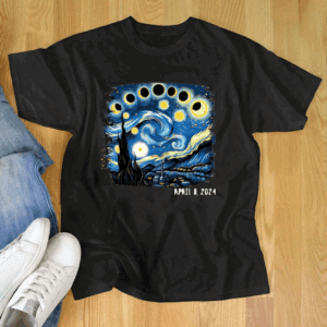 Snoopy and Woodstock total solar eclipse 2024 Shirt