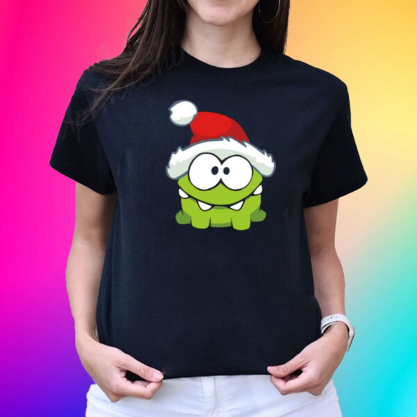 Cut The Rope Om Nom Santa T-Shirt