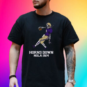 Horns Down Nola 2024 Skeleton Shirts