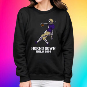 Horns Down Nola 2024 Skeleton Shirts