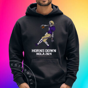 Horns Down Nola 2024 Skeleton Shirts