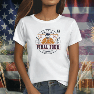 Official UConn Basketball Final Four 2024 Tee Shirt