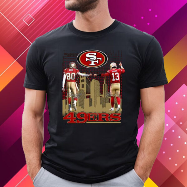 49ers Legends Jerry Rice Brock Purdy Shirt