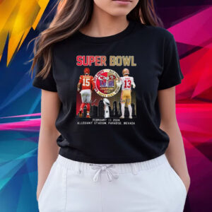 49ers Vs Chiefs Super Bowl LVIII Champions Mahomes Purdy T Shirts