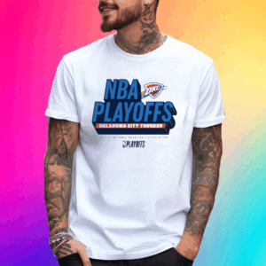 Oklahoma City Thunder 2024 Nba Playoffs Defensive Stance T Shirt