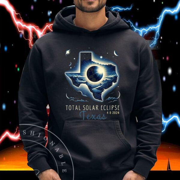 2024 Solar Eclipse Texas USA Totality Shirt