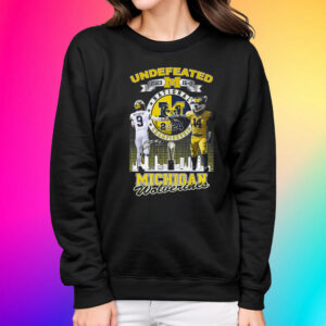 Undefeated 2023 15-0 National Championship 2024 Michigan Wolverines Shirts