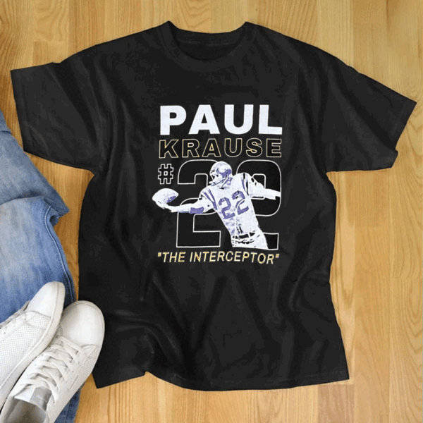 Paul Krause The Interceptor T Shirt