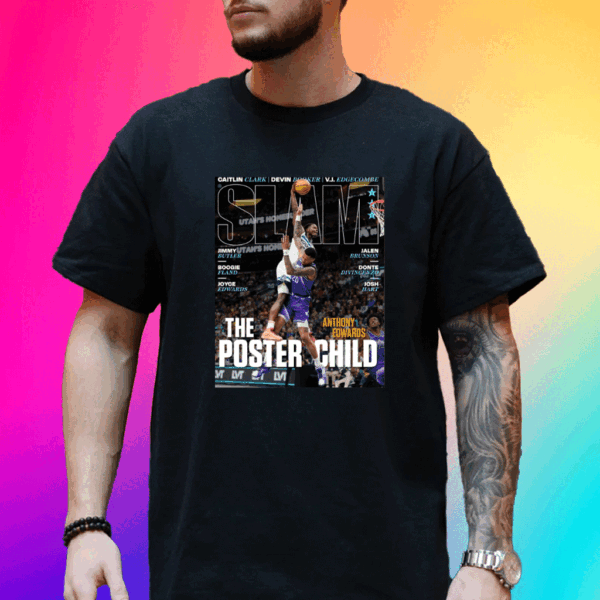 Slam The Poster Child Anthony Edwards T-Shirt