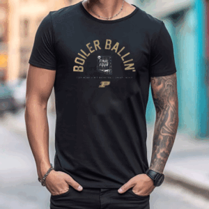 Purdue Men’s Basketball Boiler Ballin’ Final Four T Shirt