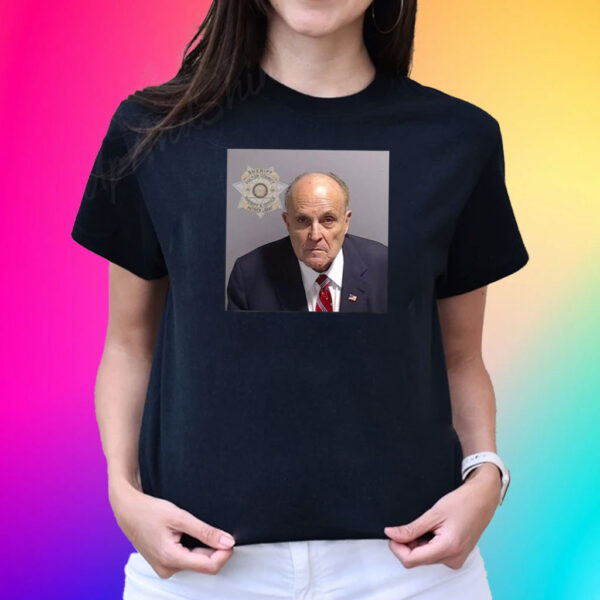 Rudy Giuliani’s Mugshot Fulton County Sheriff’s Office Shirts