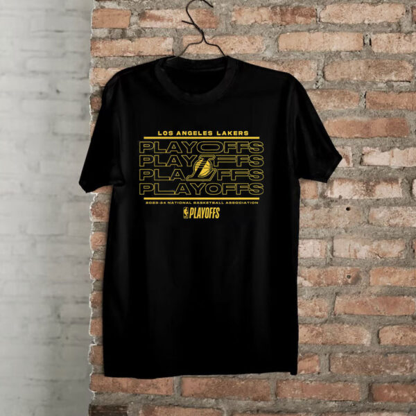 Los Angeles Lakers 2024 Nba Playoffs Fast Break Opportunity Shirts