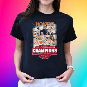 Hokies Acc 2023-24 Regular Season Champions Virginia Tech Hokies Shirt