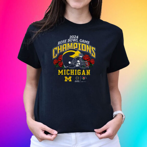 Michigan Rose Bowl Champions 2024 T-Shirt