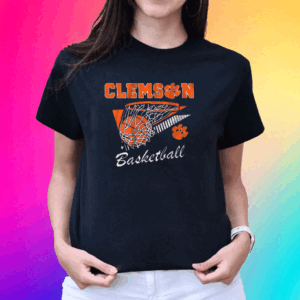 Clemson Basketball Men’s Logo T Shirt