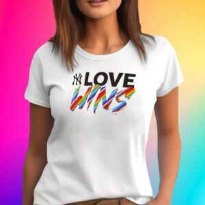 New York Yankees Fanatics Branded Love Wins Shirt