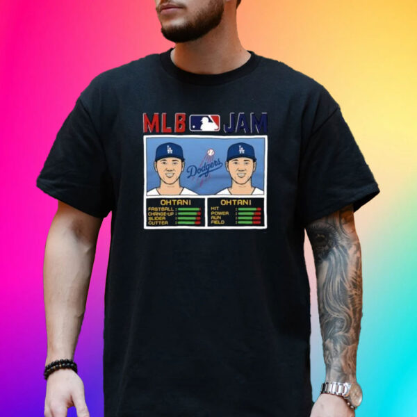 Shohei Ohtani Los Angeles Dodgers Homage MLB Jam Shirts