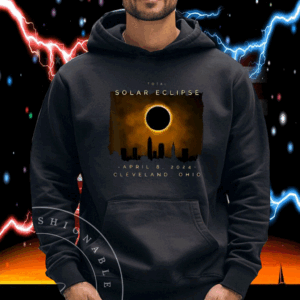 2024 Total Solar Eclipse in Cleveland Shirt