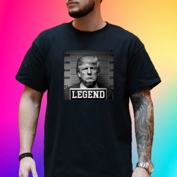 Zeek Arkham Trump Mugshot Legend Shirts