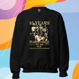 85 Years Marvin Gaye 1939-2024 Thank You For The Memories T-Shirt Sweatshirt