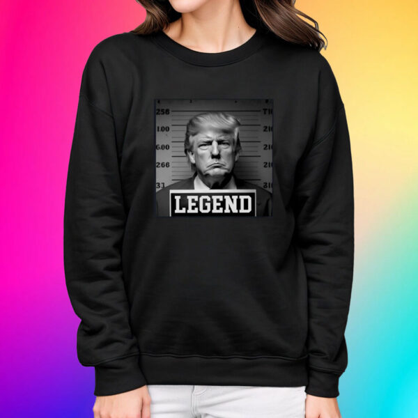 Zeek Arkham Trump Mugshot Legend Shirts