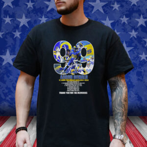 Aaron Donald St Louis Los Angeles Rams 2014-2023 Thank You For The Memories Shirts