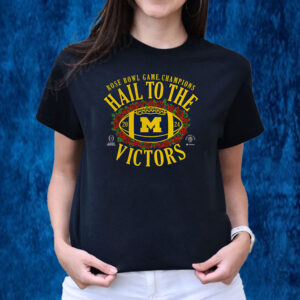 Michigan Wolverines College Football Playoff 2024 Rose Bowl Champions Hometown Shirts