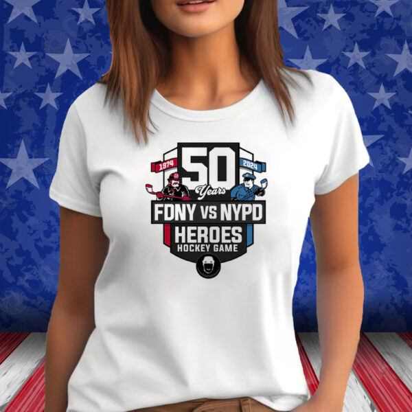 50th Heroes Hockey Game Shirt