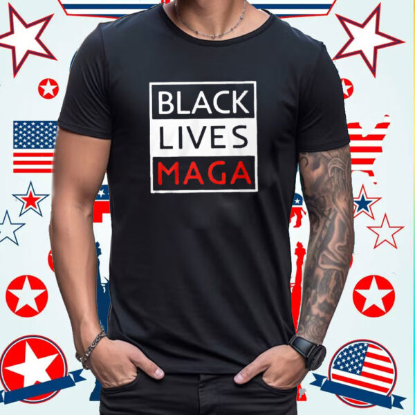 Trump Black Lives Maga T Shirt