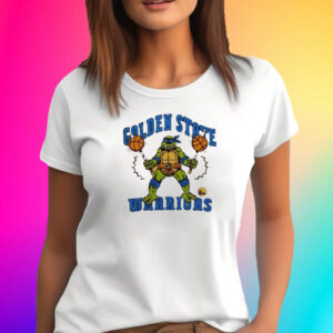 Tmnt Leonardo x Golden State Warriors Mascot Shirts