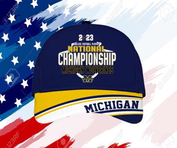 College Football Playoff National Championship Michigan 2023 Cap