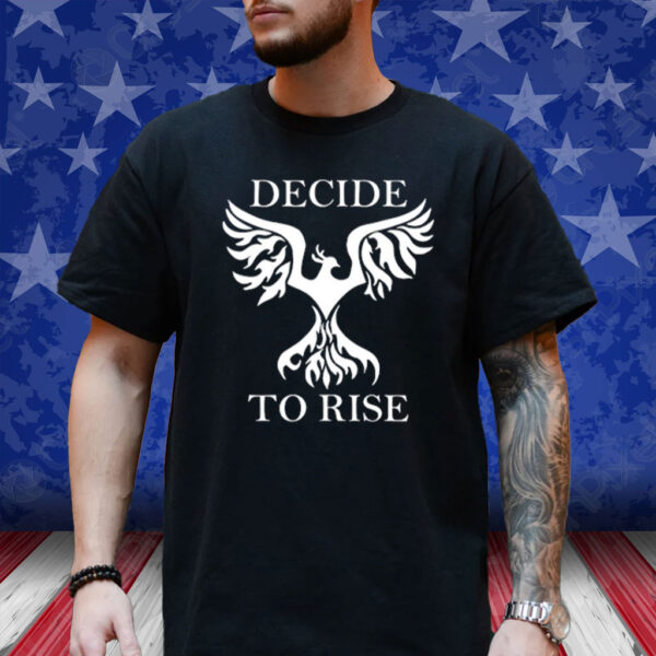 Green-Eyed Lizard Wearing Decide To Rise T-Shirt