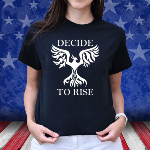 Green-Eyed Lizard Wearing Decide To Rise T-Shirt