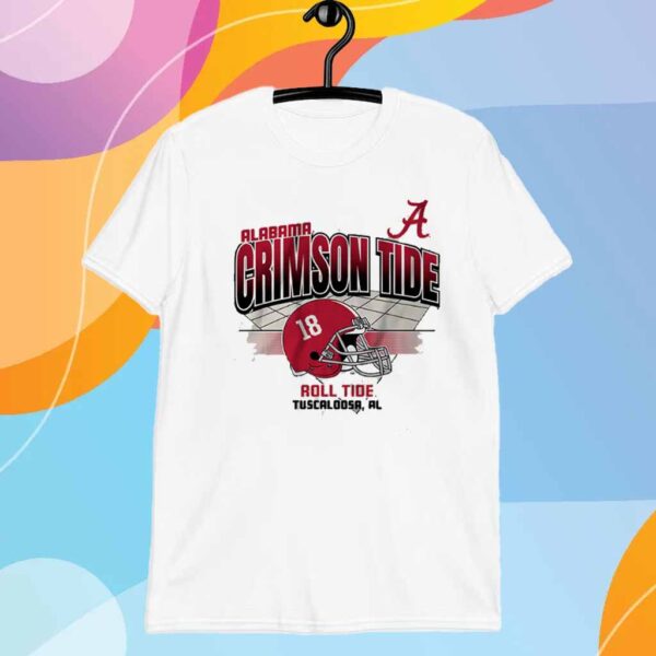 ALABAMA FOOTBALL HELMET GRID SHIRT