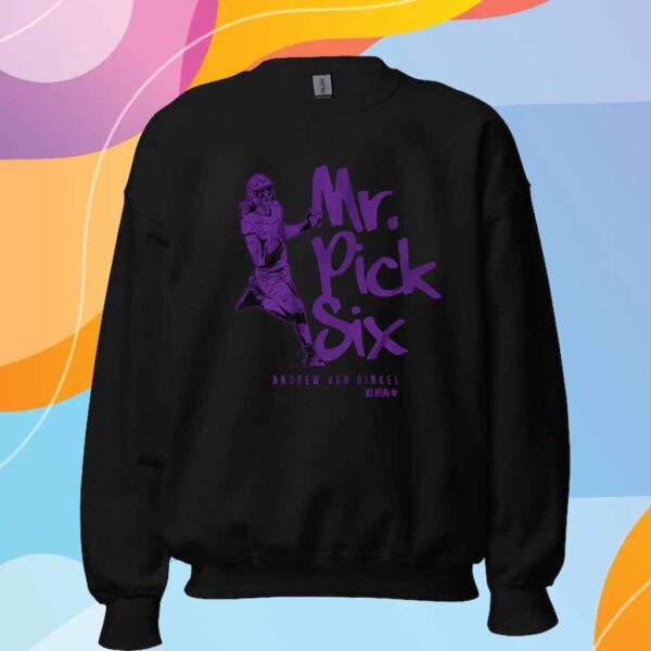 ANDREW VAN GINKEL MR PICK SIX SHIRT