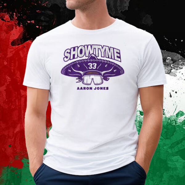 Aaron Jones Showtyme Minnesota T-Shirt