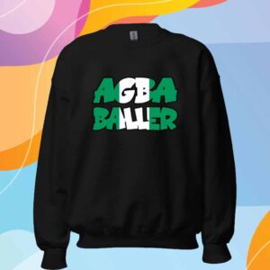 Agba Baller Wearing Agba Baller Shirt