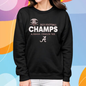 Alabama 2023 SEC Football Conference Champions T-Shirt Sweatshirt