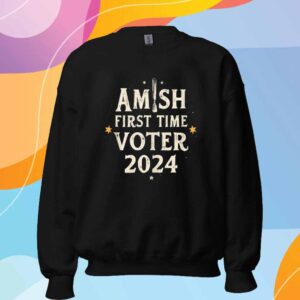 Amish First Time Voter Donald Trump 2024 T-Shirt