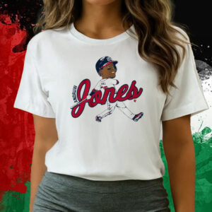 Andruw Jones Caricature Shirts, Atlanta