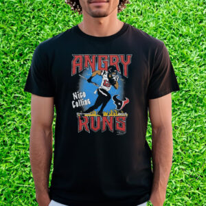 Angry Runs Texans Nico Collins T-Shirt