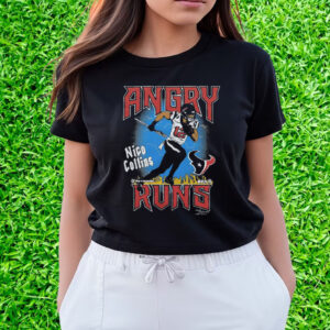 Angry Runs Texans Nico Collins T-Shirts