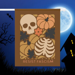 Anti Trump Flag, Resist Fascism Flag