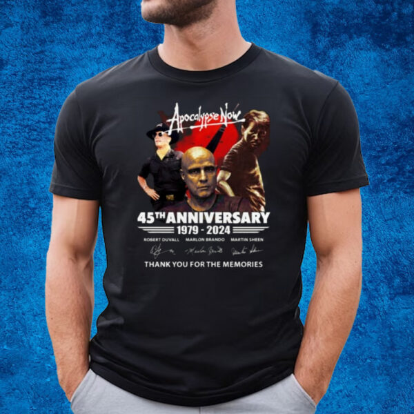 Apocalypse Now 45th Anniversary 1979 – 2024 Thank You For The Memories T-Shirt