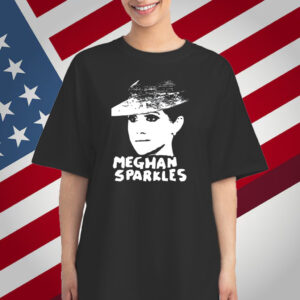 Artist Taxi Driver Wearing Meghan Sparkles T-Shirt