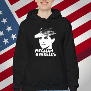 Artist Taxi Driver Wearing Meghan Sparkles T-Shirt